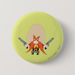Yosemite Sam Back Off Ronde Button 5,7 Cm