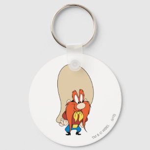 Yosemite Sam handen op heupen Sleutelhanger