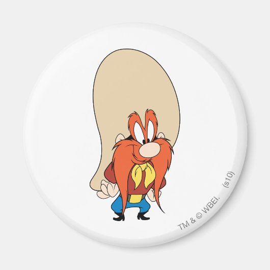 Yosemite Sam Hands op Hips Magneet (Voorkant)