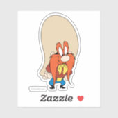 Yosemite Sam Hands op Hips Sticker (Vel)