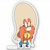 Yosemite Sam Hands op Hips Sticker (Voorkant)