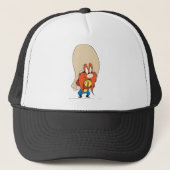 Yosemite Sam Hands op Hips Trucker Pet (Voorkant)
