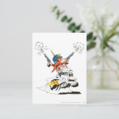 Yosemite Sam Road Rage Briefkaart (Staand voorkant)