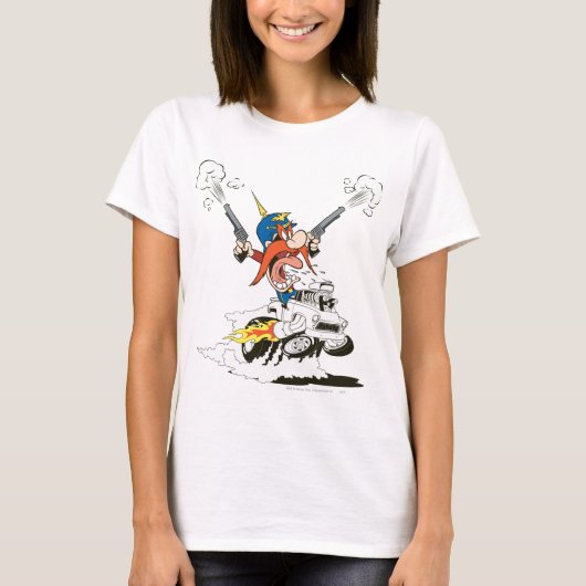 Yosemite Sam Road Rage T-shirt (Voorkant)