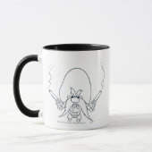 Yosemite Sam Roking Pistolen Mok (Links)