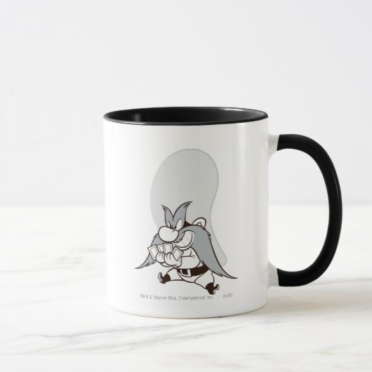 Yosemite Sam speelkaartjes Mok (Rechts)