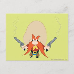 Yosemite Sam weer weg Briefkaart