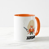 Yosemite Sam weer weg | Jouw namen toevoegen Mok (Voorkant rechts)