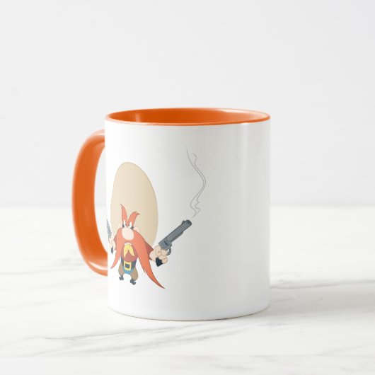 Yosemite Sam weer weg Mok (Voorkant links)