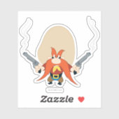 Yosemite Sam weer weg Sticker (Vel)