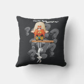 Yosemite Sam zoekt 'Critter' BUGS BUNNY™ Kussen (Achterkant)