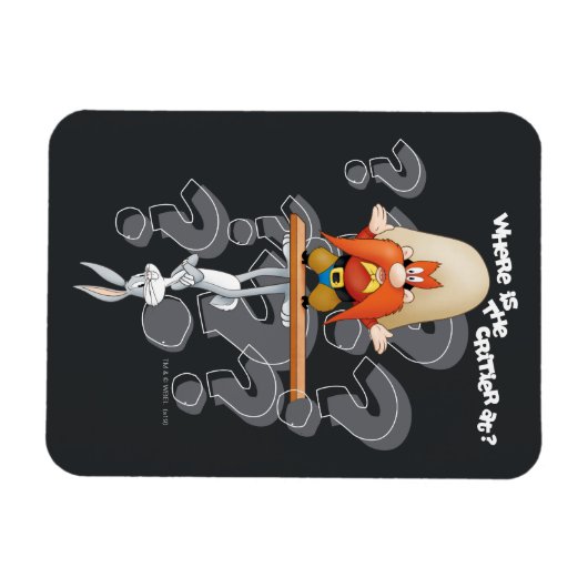 Yosemite Sam zoekt 'Critter' BUGS BUNNY™ Magneet (Horizontaal)