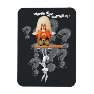 Yosemite Sam zoekt 'Critter' BUGS BUNNY™ Magneet