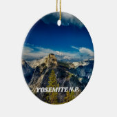Yosemite Schilderachtig kerstversiering Keramisch Ornament (Rechts)
