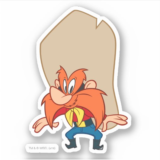 Yosemite Standing Sticker (Voorkant)