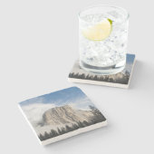 Yosemite Stenen Onderzetter (Zijkant)