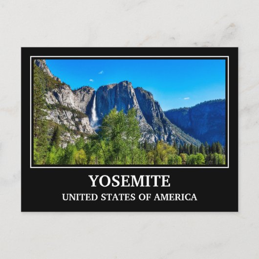 Yosemite USA Briefkaart (Voorkant)