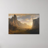 Yosemite-vallei Canvas Afdruk (Voorkant)