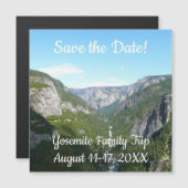 Yosemite-vallei in het Nationaal Park Yosemite (Voorkant / Achterkant)