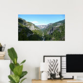 Yosemite-vallei in het Nationaal Park Yosemite Poster (Thuiskantoor)