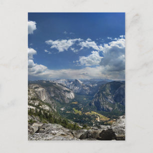 Yosemite Valley and Half Dome from Eagle Peak Briefkaart