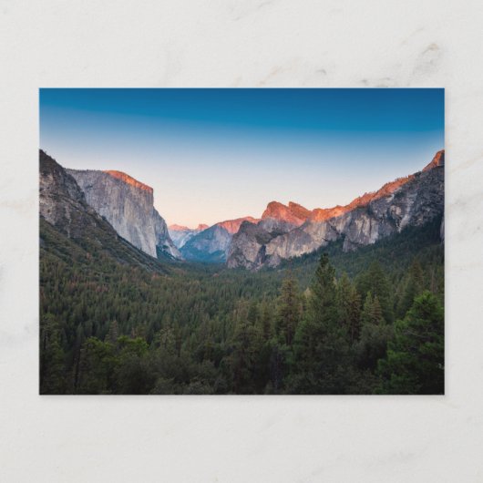 Yosemite Valley, Californië Briefkaart (Voorkant)
