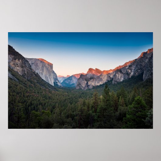 Yosemite Valley, Californië Poster (Voorkant)