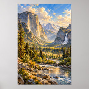 Yosemite Valley El Capitan et décoration murale de