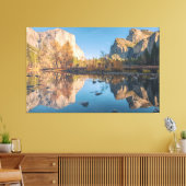 Yosemite Valley Evening Canvas Afdruk (Insitu (Woonkamer))