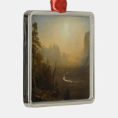 Yosemite Valley, Glacier Point Trail Metalen Ornament (Rechts)