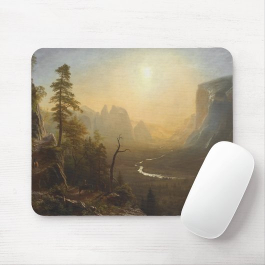 Yosemite Valley, Glacier Point Trail Muismat (Met muis)