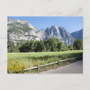 Yosemite Valley Meadow, El Capitan, Staycatie Briefkaart