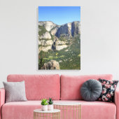 Yosemite Valley Panorama 3 - Yosemite Canvas Afdruk (Insitu (Woonkamer))