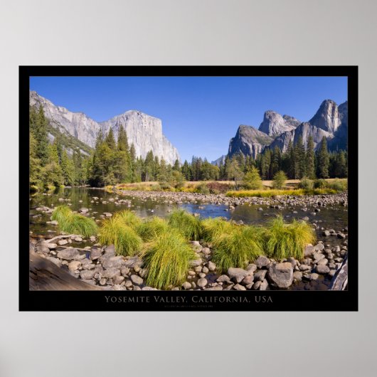 Yosemite Valley Poster (Voorkant)