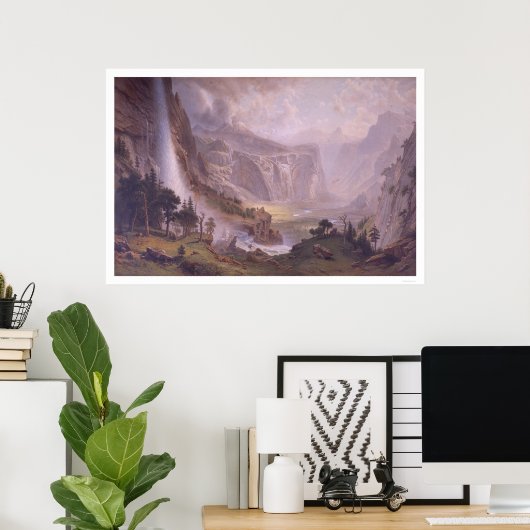 Yosemite Valley Poster (Thuiskantoor)