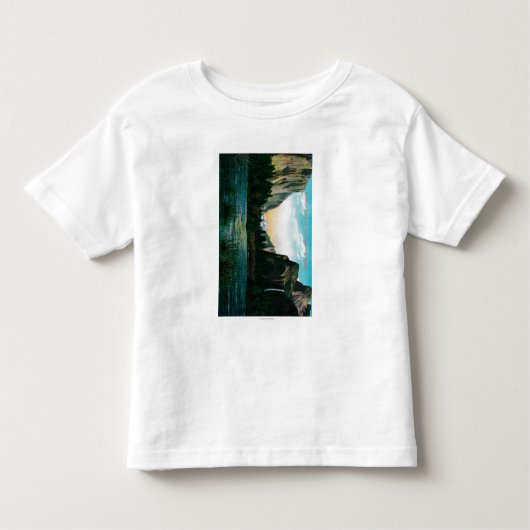 Yosemite Valley uit Bridal Veil Meadow Kinder Shirts (Voorkant)