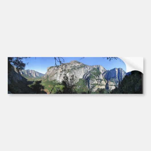 Yosemite Valley van Four Mile Trail - Yosemite Bumpersticker (Voorkant)
