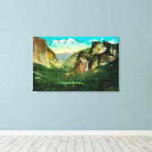Yosemite Valley ViewYosemite, CA Canvas Afdruk (Insitu (Houten vloer))