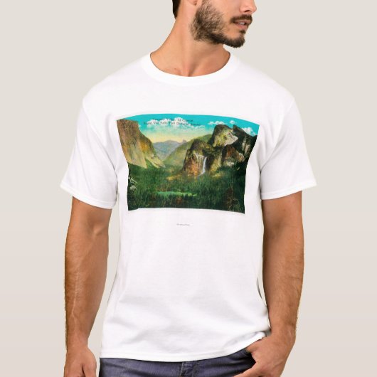Yosemite Valley ViewYosemite, CA T-shirt (Voorkant)