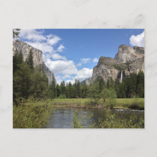 Yosemite Valley Waterfall Briefkaart