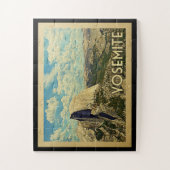 Yosemite Vintage Travel Legpuzzel (Verticaal)