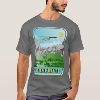 Yosemite Vintage Travel Poster T-shirt