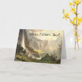Yosemite Wilderness Waterval Vaderdag Kaart (Gele Bloem)
