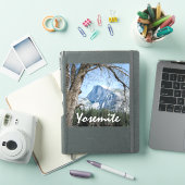 Yosemite's Half Dome Custom-Cut Vinyl Sticker (iPad Cover)