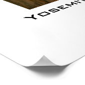 Yosemite's Natural Fire Herfst Poster (Hoek)