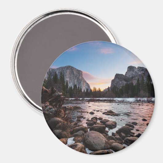Yosemite's poorten van de vallei magneet (Voorkant / Achterkant)