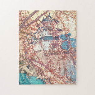 Yoshida Hiroshi Hirosaki Castle cherry tree Japan Legpuzzel