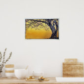 Yoshida Toshi Cherry Blossom Poster (Keuken)