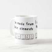 Yoshiko périodique nom de table tasse (Devant gauche)