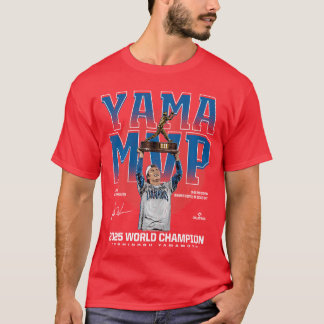 Yoshinobu Yamamoto 2025 Los Angeles MVP Wereldkamp T-shirt